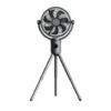3-in-1 Portable Rechargeable Camping Fan with LED Light & Remote Control