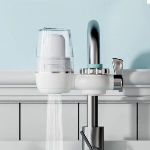 Faucet-Mounted Ceramic Water Filter System