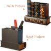 Vintage Wooden Pen Holder and Desk Organizer