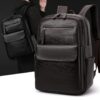 Cross Synthetic leather Backpack