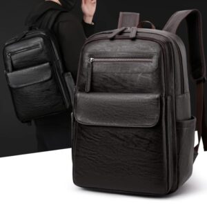 Cross Synthetic leather Backpack