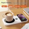 5 In 1 Cup warmer with wireless charger