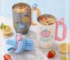 Kawaii Insulated Stainless Steel Mug with Handle-750ml