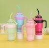 WhatsApp Image 2026-10-27 at 9.35.14 AM "ICE CREAM" Pastel Tumbler with Straw & Handle 1000ml