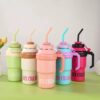 WhatsApp Image 2026-10-27 at 9.35.15 AM (1) "ICE CREAM" Pastel Tumbler with Straw & Handle 1000ml