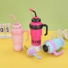 WhatsApp Image 2026-10-27 at 9.35.15 AM "ICE CREAM" Pastel Tumbler with Straw & Handle 1000ml