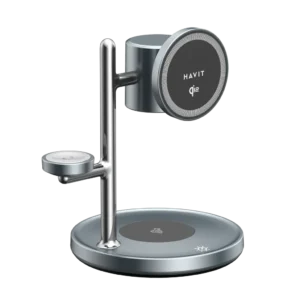 HAVIT 3-in-1 Wireless Charger with Qi2 and Light W3113